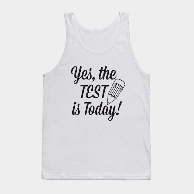 The Test is Today - Light Tank Top by ManaWar